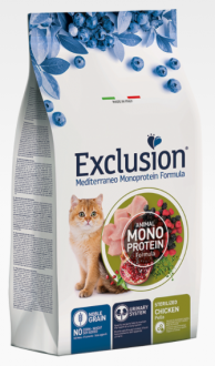 Exclusion Noble Grain Kısıllaştırılmış Tavuk Etli 1.5 kg Kedi Maması kullananlar yorumlar